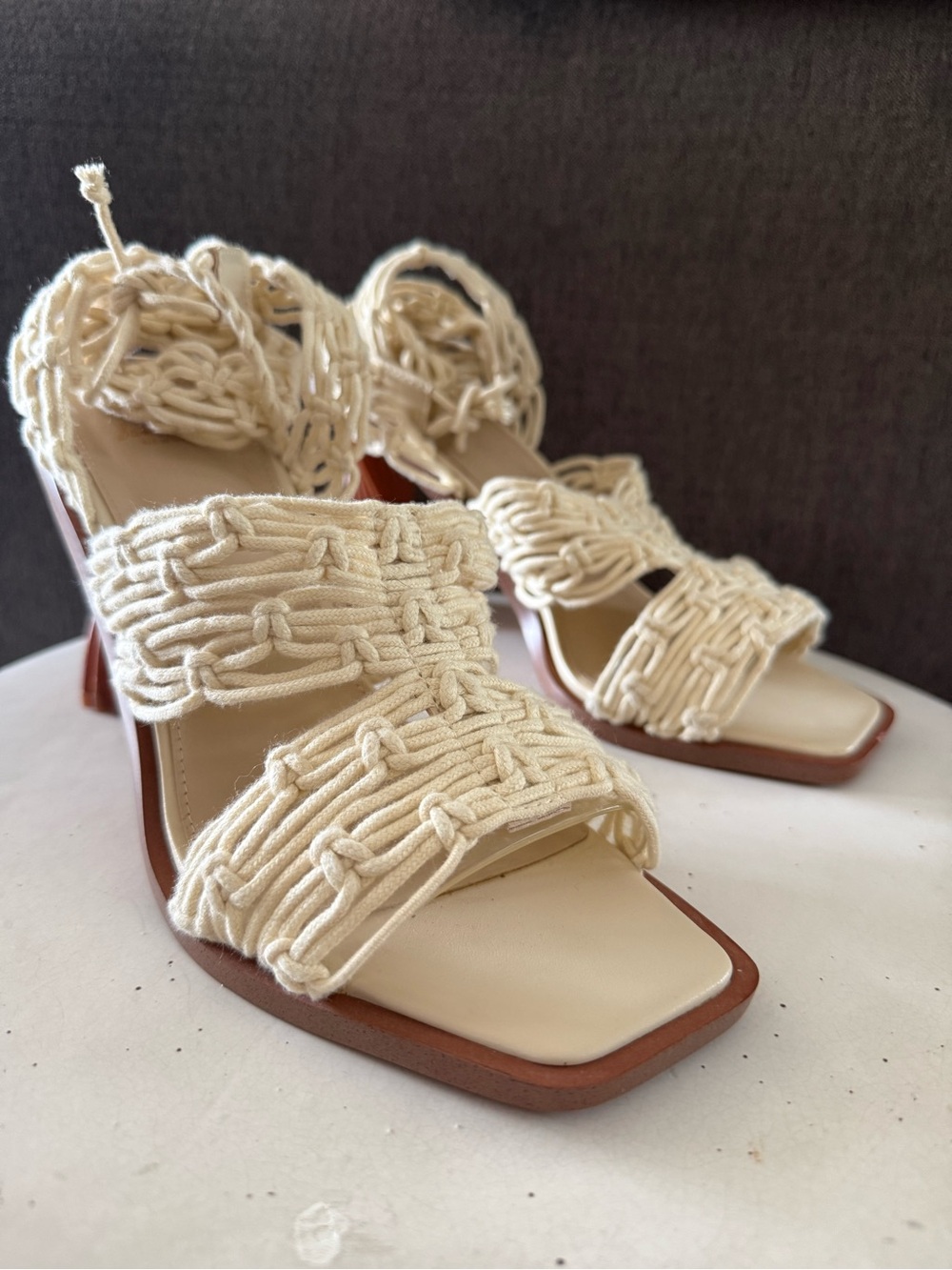 Sam Edelman Harleigh Ankle Wrap Heel-10 - Picture 5 of 12